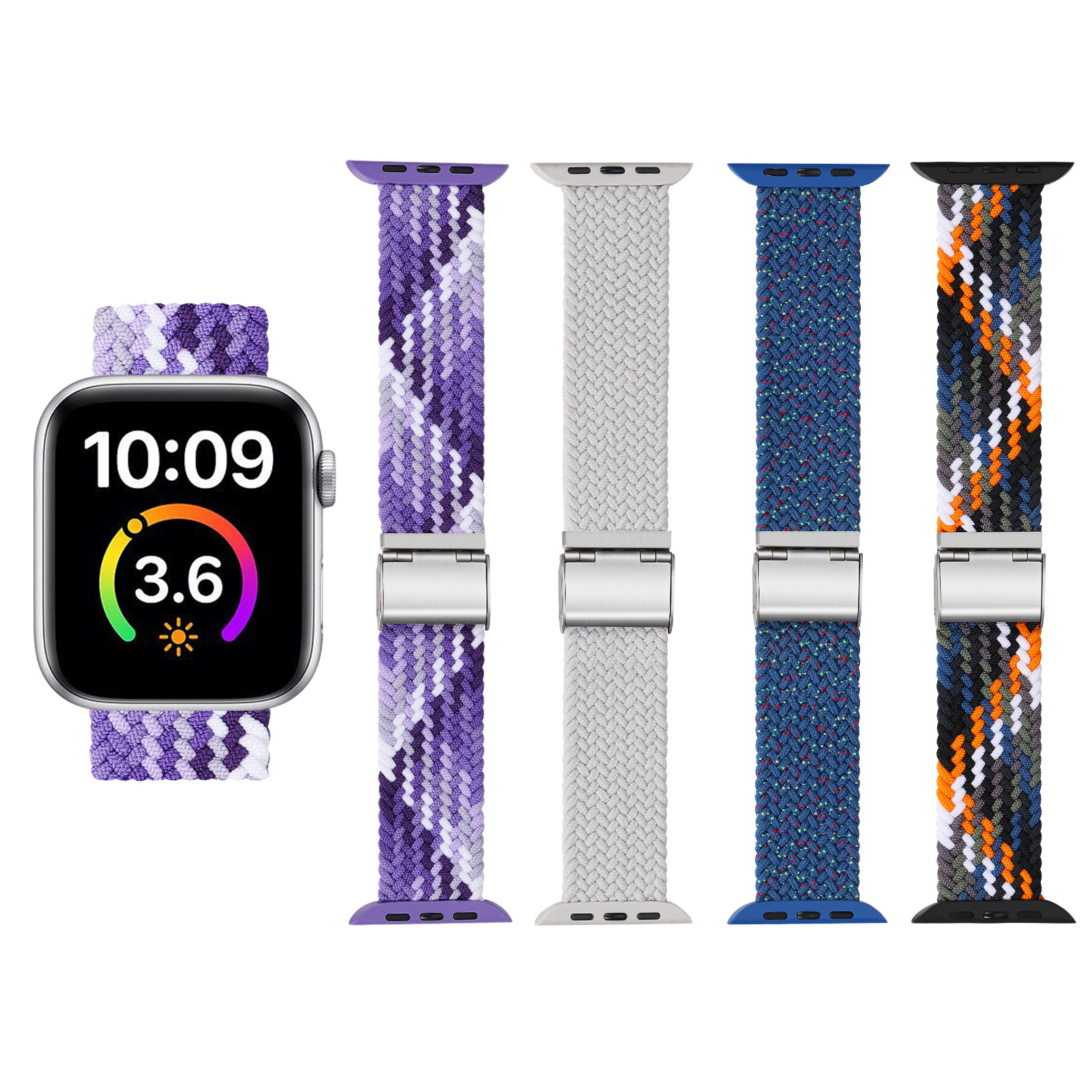 Metal Buckle Braided Solo Loop