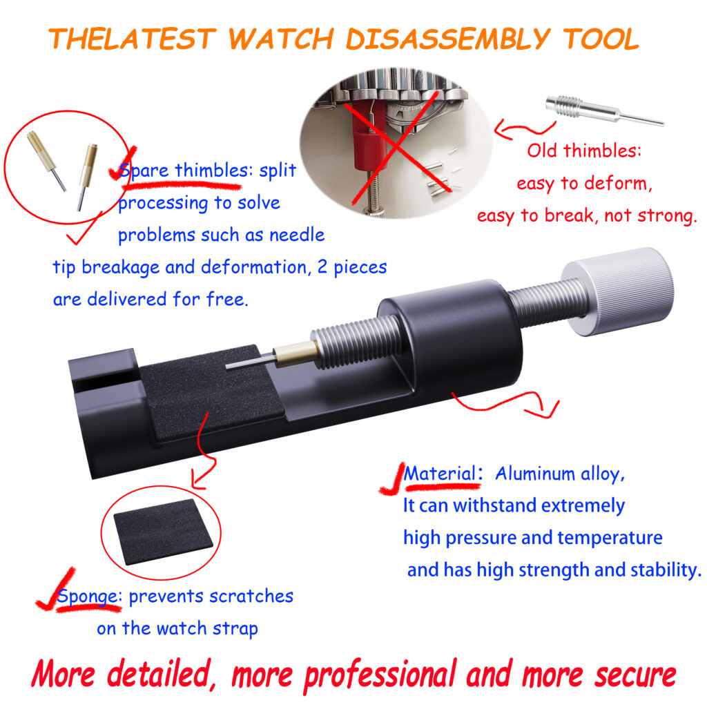 Material about the watch band remover tool